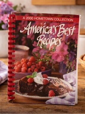 2000 America's Best Recipes Hometown Collection Cookbook Spiral Bound Oxmoor